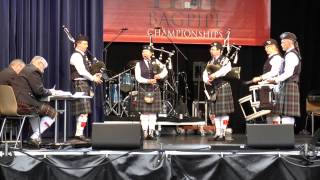 Quintett Competition Traditional Pipe Band of Lausanne [upl. by Adelle622]