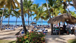 Walking tour Viva Wyndham Palace  Dominicus Beach 4K Abril 2022 [upl. by Alice791]