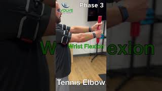 A Great Advanced Exercise for Lateral Epicondylitis Phase 3 Tennis Elbow  Wrist Flexion [upl. by Notreb]