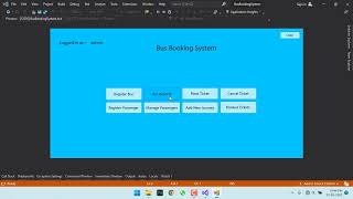 BUS TICKET BOOKING SYSTEM  VBnet  MS ACCESS  BCA PROJECTS  SOURCE CODE [upl. by Candace]