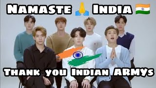 India Finally Top in BTS List 🇮🇳  BTS Coming India [upl. by Shalna]