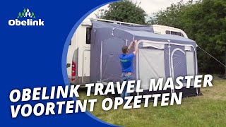 Obelink Travel Master Voortent Opzetten  Instructievideo Obelink [upl. by Notnyw]