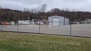 Air Evac Flying a Patient to University of Louisville Trauma Center [upl. by Shepp193]