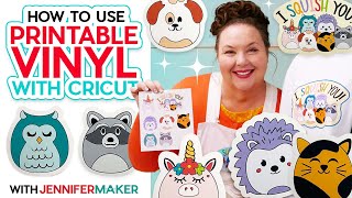 How To Use Printable Vinyl With A Cricut [upl. by Hyman]