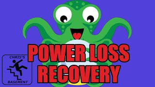 OctoPrint Power Loss Recovery  Chriss Basement  2023 [upl. by Raamaj439]