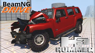 BeamNG DRIVE mod Hummer H3 [upl. by Ahsiakal]