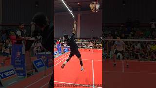 Footwork of the champ from Kerala💥🤯🤯badminton badmintonsingles shorts [upl. by Ilbert572]