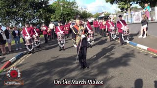 William King Memorial On the march Derry Day 2024 [upl. by Ettenauq]