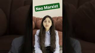 Neo Marxist  Neo Marxist Theory  Neerja Mamenglishliterature ugcnet neomarxist theory shorts [upl. by Disraeli]