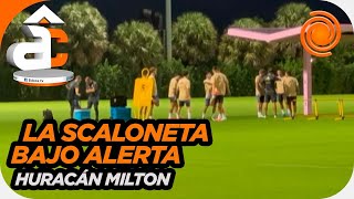 La Selección Argentina en ALERTA por el huracán Milton en Miami [upl. by Ardiek]