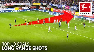 Top 10 Best Long Range Goals 201920 [upl. by Atnahs]