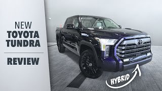 2024 Toyota Tundra Hybrid Limited Nightshade Edition with Grey Leather Interior [upl. by Anum]