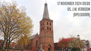 17112024  Ochtenddienst 0900  Oude Kerk  ds JW Verboom Apeldoorn [upl. by Alcott569]