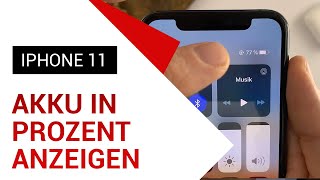 iPhone 11 Akku in Prozent anzeigen [upl. by Winshell]