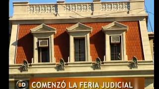 La feria judicial  Telefe Noticias [upl. by Ephrayim272]