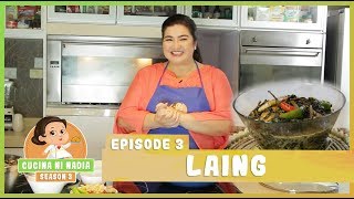 Laing Recipe Taro Leaves  Learn how to cook this bicolano favorite [upl. by Adalbert]