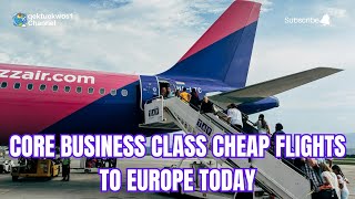 score business class cheap flights to europe today [upl. by Hedvige]