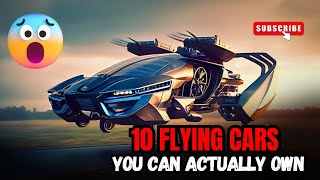 10 Best Flying cars that you can actually own and fly today flyingcar futuretech [upl. by Sender474]