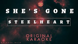 Shes Gone Karaoke [upl. by Nirrat]