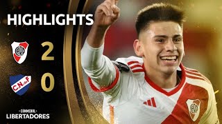 RIVER PLATE vs NACIONAL  HIGHLIGHTS  CONMEBOL LIBERTADORES 2024 [upl. by Eichman]