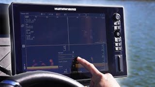 How To Create Waypoints  Humminbird Solix 12  Lowrance HDS [upl. by Oemor]