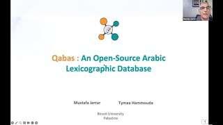 Qabas An OpenSource Arabic Lexicographic Database [upl. by Clementia]