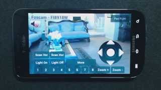 View and control your IP cameras using Camviewermobi mobile app [upl. by Auohc514]