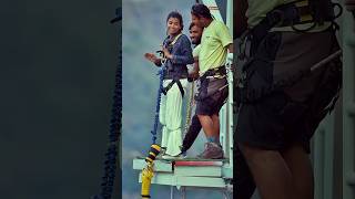 Himalayan Bungy Rishikesh bungee bungeejumping jumping adventure trending viral bungy shorts [upl. by Engis131]