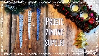 Proste zimowe sopelki [upl. by Eelrac743]