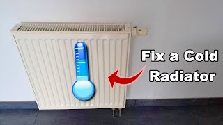 How to Fix a Cold Radiator  The Most Common Causes [upl. by Anivol]