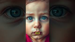 Why Are Babies Born with Blue Eyes The Science Behind Eye Color Change 👶💙 shorts babyfacts fyp [upl. by Sanbo]