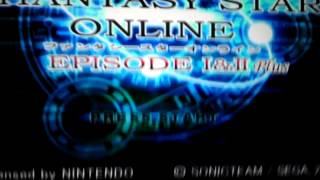 Phantasy Star Online Plus for Online play on Nintendo Wii DAWGS [upl. by Zeke]