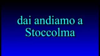 Stoccolma  Rino Gaetano  Testo Valentina Lyrics [upl. by Shabbir461]