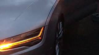 Audi A7 Sportback Umbau auf dynamische LED Spiegel Blinker Lauflicht [upl. by Elrebmik62]