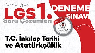 Kasım 2024  LGS 1 Deneme Sınavı TC İNKILAP TARİHİ ve ATATÜRKÇÜLÜK Çözüm Videoları [upl. by Nasus636]