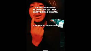 KBandz 3DP went crazy dissing all of his opps😳 [upl. by Oicnoel]