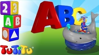 🅰️🅱️Fun Toddler ABC Learning with TuTiTu Bath Time Toys 🔠🔡 TuTiTu Preschool and songs🎵 [upl. by Nauqat]