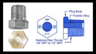 BOILER MOUNTINGS  FUSIBLE PLUG  TARGET BOE [upl. by Seavir]