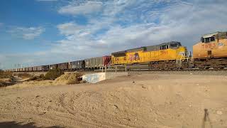 EB UP Empty Coal Train At Lenwood Ca bigbossrailfanner [upl. by Yokoyama]