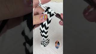 Learn This Quick Crochet Trick for Stylish Bag Straps [upl. by Naicad]