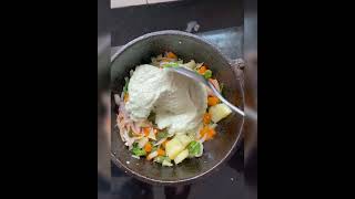 Instant 2 minutes ஆப்பம் வெள்ளை குருமா இப்படி வையுங்க 🥣 Appam Vellai kurma recipe in tamil shorts [upl. by Naitsabes]