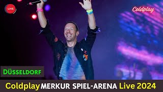 Concert Coldplay 2024 Düsseldorf  Coldplay Düsseldorf 2024 1 Hour  The Studio Coldplay Real Time [upl. by Annoid669]