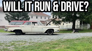 Can We Get Our FREE 1961 Plymouth Wagon Running amp Driving [upl. by Nudd523]