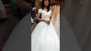 wedding gown shopping purasawalkam Chennai 8667003234 [upl. by Colner481]