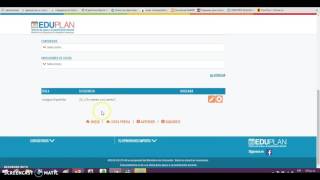 Creando mi planificación en Eduplan [upl. by Dragon]