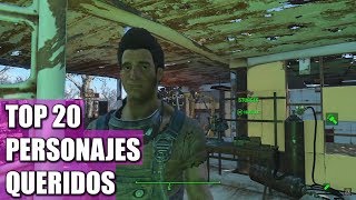 FALLOUT 4  TOP 20 PERSONAJES QUERIDOS [upl. by Sidney533]