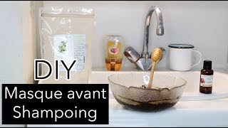 DIY Cheveux secs et cassants  Masque avantshampoing facile  Prepoo hydratant amp nourrissant [upl. by Artim]