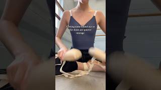 Pointe shoe break in process🩰🔨 ballet balletdancer pointeshoes ballerina [upl. by Obmar204]