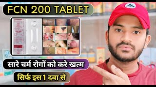 Fcn 200mg tablet uses dose benefits and Side effects full review in hindihow to use fcn tablet [upl. by Llirret]