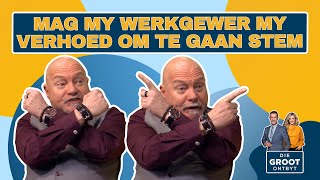 Mag my werkgewer my verhoed om te gaan stem  TJ van der Merwe  24 Mei 2024 [upl. by Latsirhc547]